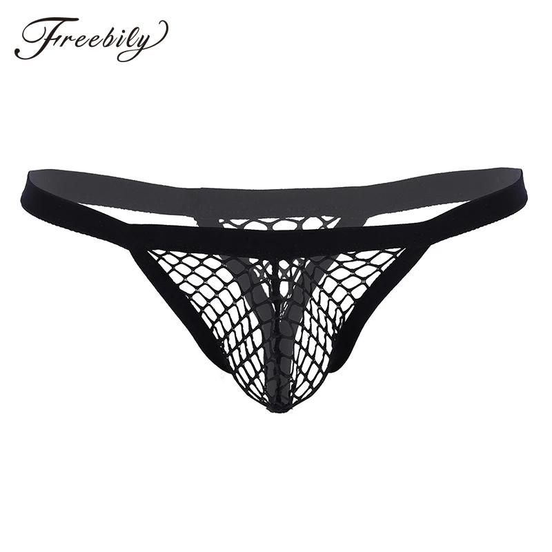 Mens Male Lingerie See Through Fishnet Hollow Out Sissy Gay Jockstraps Bulge Pouch T-Back String Homme Bikini Briefs Underwear
Mens Male Lingerie See Through Fishnet Hollow Out Sissy Gay Jockstraps Bulge Pouch T-Back String Homme Bikini Briefs Underwear