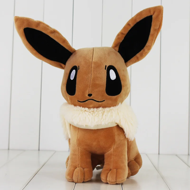 Японские милые плюшевые аниме куклы Pokemon EEVEE 33 см с биркой подарок для детей|eevee plush