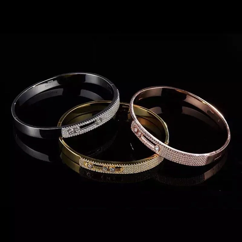 YP80 Luxury Wedding Bridal 925 Sterling Silver Moving Beads Bangle Simple Created Brand Forever Women Engagement
YP80 Luxury Wedding Bridal 925 Sterling Silver Moving Beads Bangle Simple Created Brand Forever Women Engagement