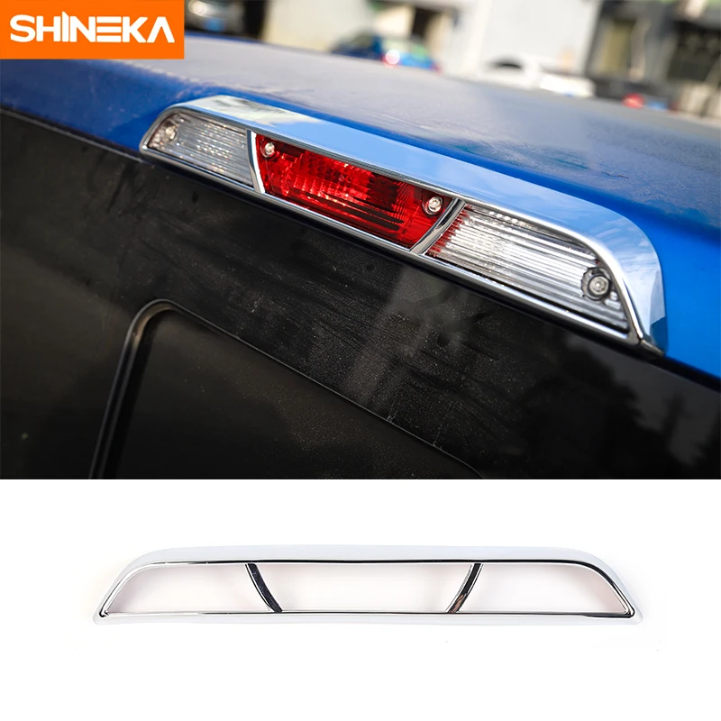SHINEKA Car Styling ABS Exterior Rear High Brake Light Lamp Decoration Cover Trim Frame Strip Sticker Kit for Ford F150 2015+
SHINEKA Car Styling ABS Exterior Rear High Brake Light Lamp Decoration Cover Trim Frame Strip Sticker Kit for Ford F150 2015+