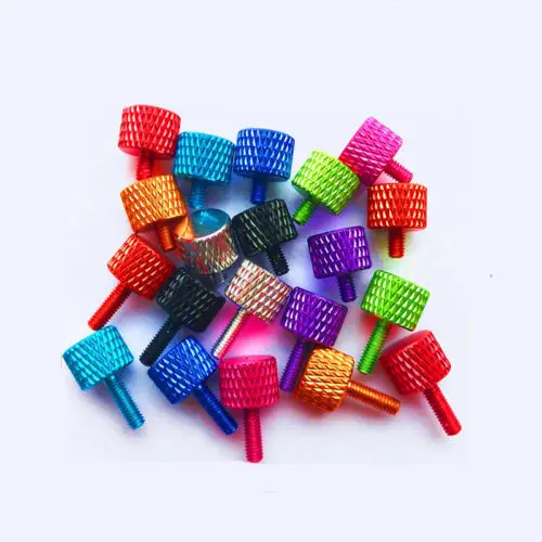 3Pcs M2.5x25mm Aluminum Alloy screws hand knurled head desktop computer case glass side panel DIY modified screw multicolor bolt
3Pcs M2.5x25mm Aluminum Alloy screws hand knurled head desktop computer case glass side panel DIY modified screw multicolor bolt