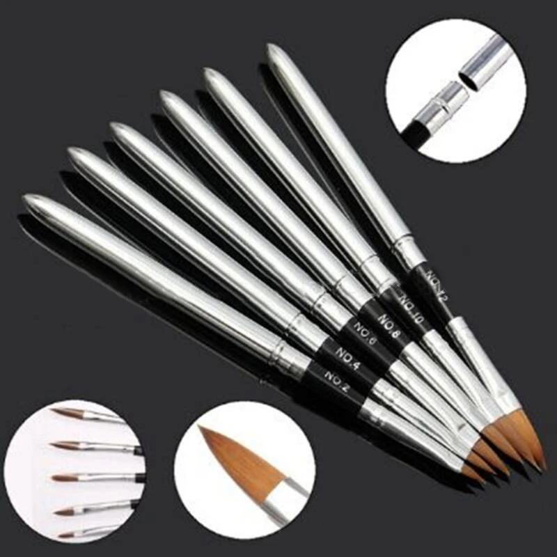 2017 New 6 Pcs Detachable UV Gel Brushes Set Acrylic Nail Art Design Builder DIY Nail Tools Nail Gel Nail Art Brush Pen
2017 New 6 Pcs Detachable UV Gel Brushes Set Acrylic Nail Art Design Builder DIY Nail Tools Nail Gel Nail Art Brush Pen