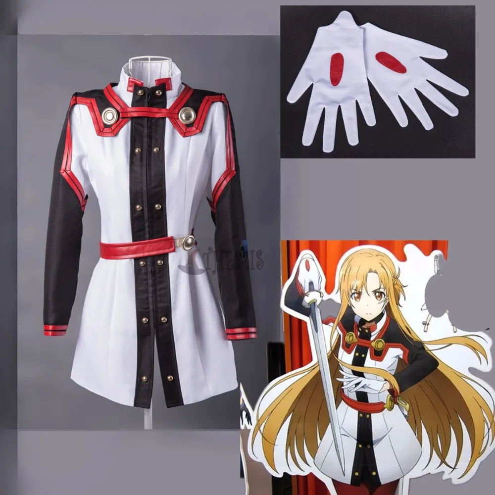 Athemis новый значок из кинофильма "Обувь для вечеринки в Стиле косплей Sword Art Online