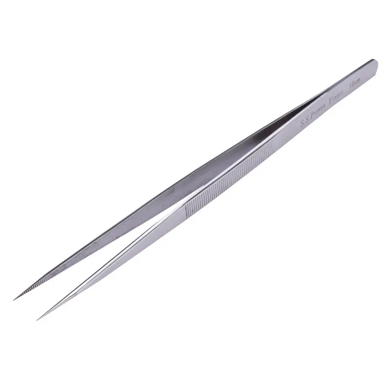 18cm Long Precision Tweezers Stainless Steel Electronic Pointed Tip Straight Forceps for iPhone Motherboard Repair Hand Tools
18cm Long Precision Tweezers Stainless Steel Electronic Pointed Tip Straight Forceps for iPhone Motherboard Repair Hand Tools