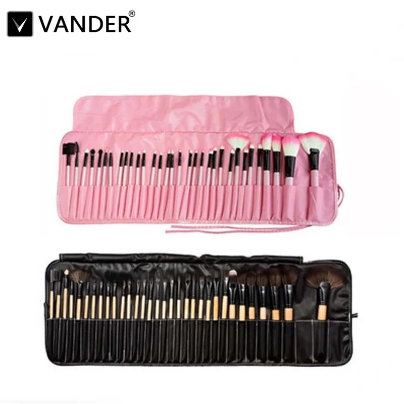 VANDER Pink Soft 32pcs Professional Cosmetics Eyebrow Shadow Lipstick Makeup Brush Kabuki Pinceaux Set Tools Kit & Make Up Case
VANDER Pink Soft 32pcs Professional Cosmetics Eyebrow Shadow Lipstick Makeup Brush Kabuki Pinceaux Set Tools Kit & Make Up Case