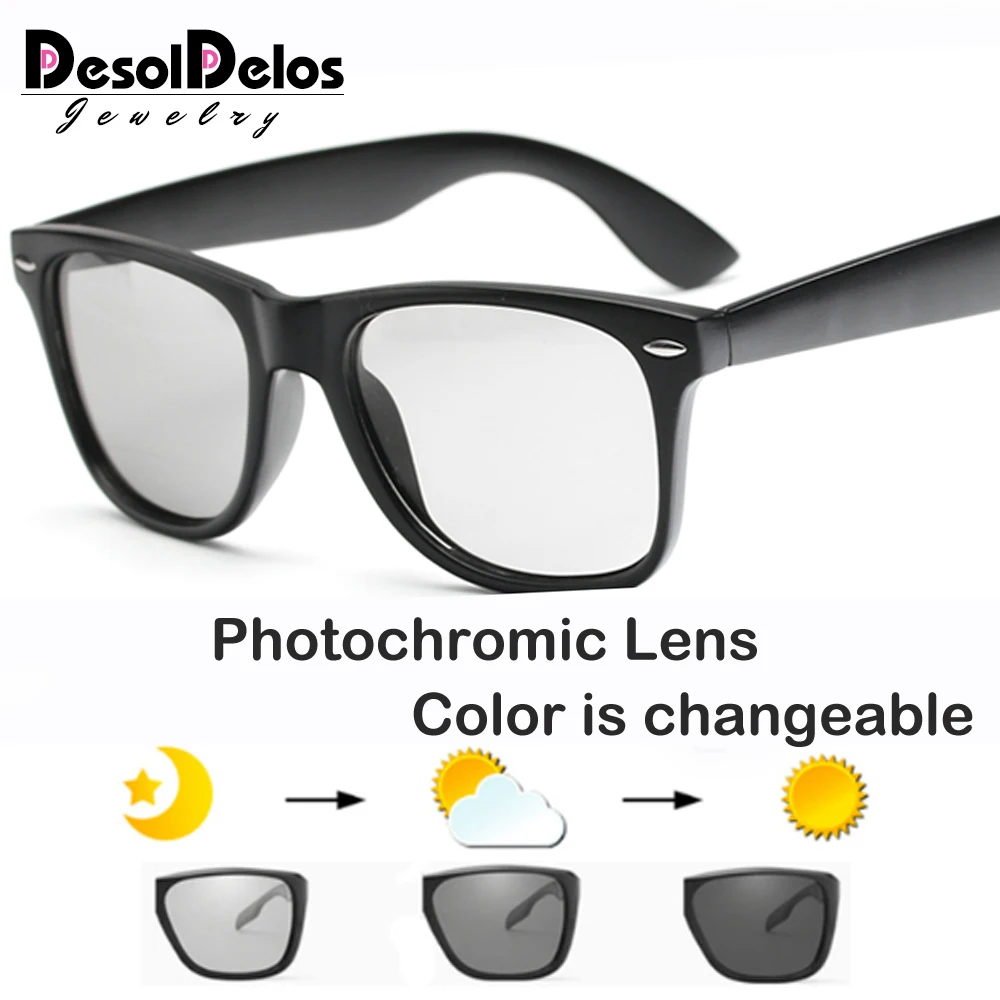 DD New Driving Men's Photochromic Polarized Sunglasses Vintage Eyewear for Men Women Coating Points UV400 Male Sun Glasses
DD New Driving Men's Photochromic Polarized Sunglasses Vintage Eyewear for Men Women Coating Points UV400 Male Sun Glasses