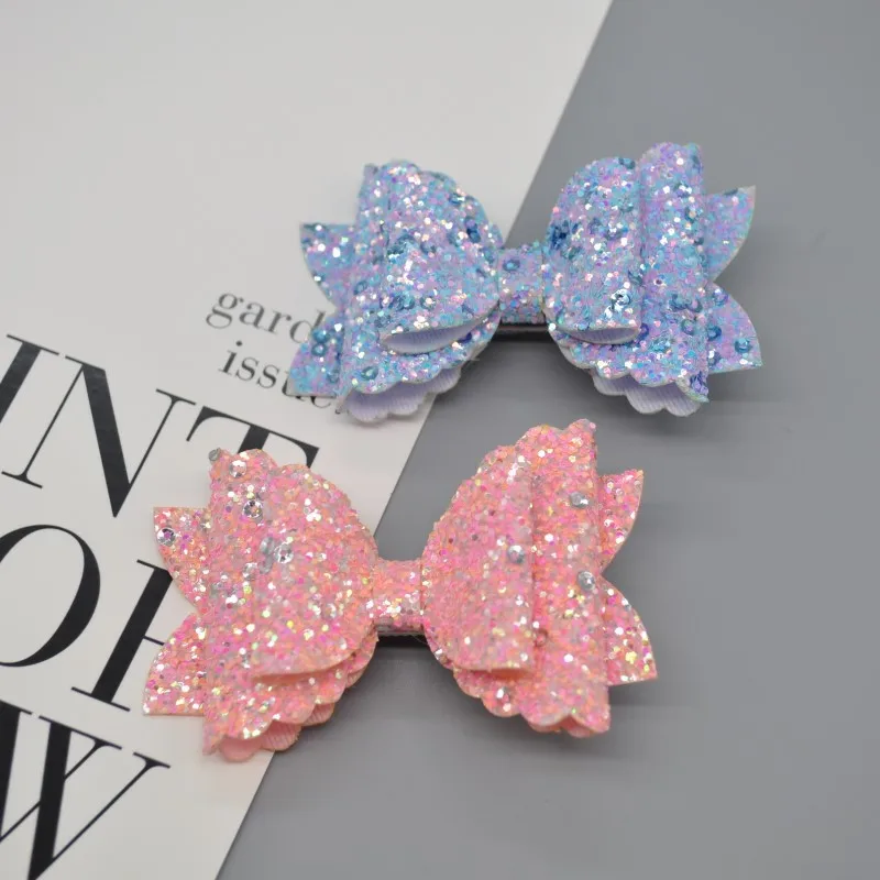 Boutique 10pcs Fashion Cute Fashion Glitter Pastel Hair Bow Tie Hairpins Solid Wave Bowknot Hair Clips Princess Hair Accessories 
Boutique 10pcs Fashion Cute Fashion Glitter Pastel Hair Bow Tie Hairpins Solid Wave Bowknot Hair Clips Princess Hair Accessories