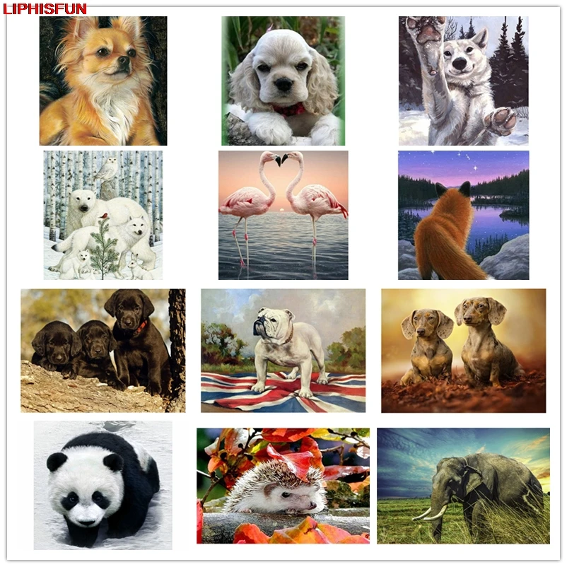 5D Full Drill Diy Diamond Painting Cross Stitch Resin Square/round Diamond Embroidery Decoration animal dog panda bear bird
5D Full Drill Diy Diamond Painting Cross Stitch Resin Square/round Diamond Embroidery Decoration animal dog panda bear bird