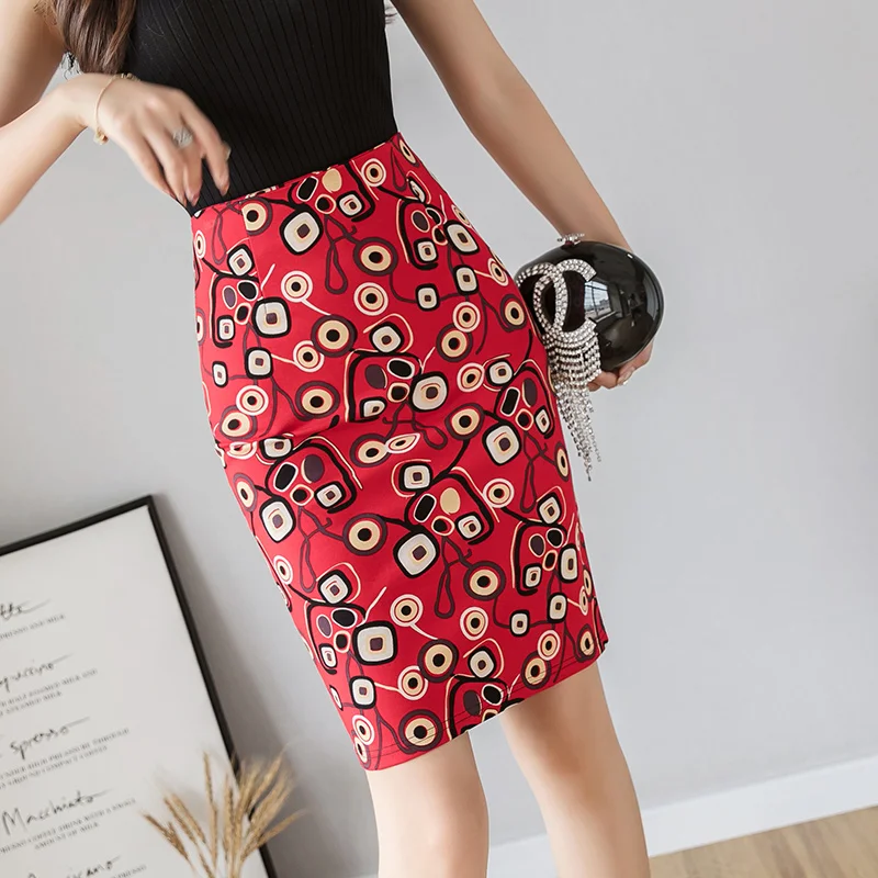 Women 2019 Summer Korean Elegant Sexy Skirts High Waist Prinedt Fashion Elegant Skirt Office Ladies Slim Pencil Skirts Plus Size
Women 2019 Summer Korean Elegant Sexy Skirts High Waist Prinedt Fashion Elegant Skirt Office Ladies Slim Pencil Skirts Plus Size