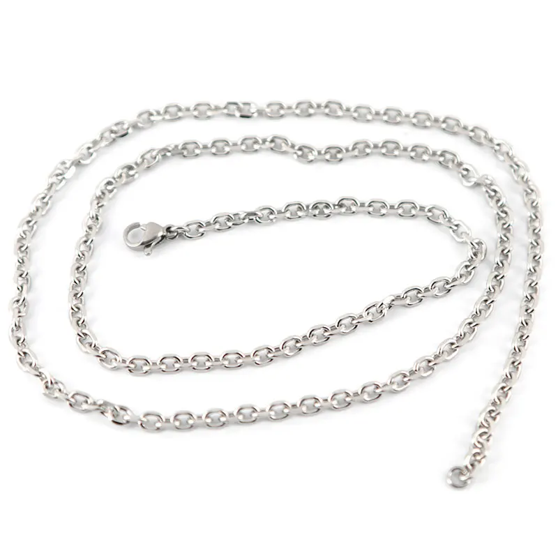 10pcs 24'' stainless steel 1.0mm 3.6mm Grinding angle O jumpring chain necklace for living glass lockets & oil Diffuser Locket
10pcs 24'' stainless steel 1.0mm 3.6mm Grinding angle O jumpring chain necklace for living glass lockets & oil Diffuser Locket