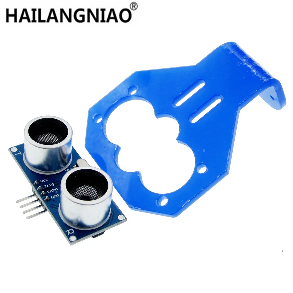 1lot=5pcs HC-SR04 Ultrasonic Sensor + 5pcs Cartoon Ultrasonic Sensor Mounting Bracket for Smart Car Red Blue Color
1lot=5pcs HC-SR04 Ultrasonic Sensor + 5pcs Cartoon Ultrasonic Sensor Mounting Bracket for Smart Car Red Blue Color