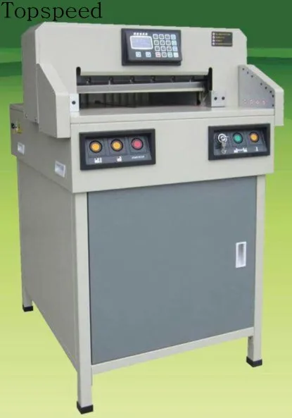 Electric Paper Cutter 18inch Automatic Guillotine 460mm Program-control 60mm thick
Electric Paper Cutter 18inch Automatic Guillotine 460mm Program-control 60mm thick