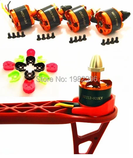 4pcs 2212 920KV Brushless Motor 4pcs Motor seat for Phantom F330 X525 450 500 550 Quadcopter Multirotor
4pcs 2212 920KV Brushless Motor 4pcs Motor seat for Phantom F330 X525 450 500 550 Quadcopter Multirotor