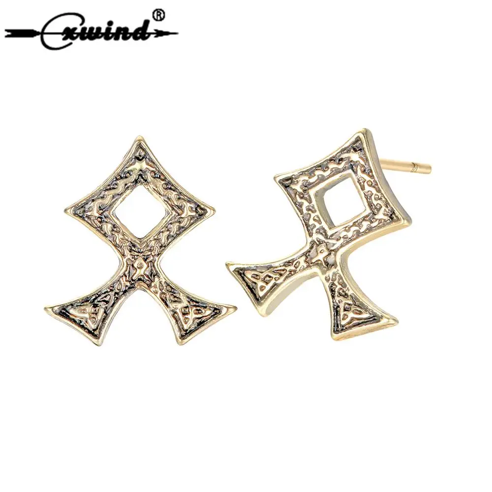 Cxwind Retro Viking Runes Earrings Vintage Medal Geometric Knot Cross Earring For Women Friendship Earrings Classic Jewelry 2019
Cxwind Retro Viking Runes Earrings Vintage Medal Geometric Knot Cross Earring For Women Friendship Earrings Classic Jewelry 2019