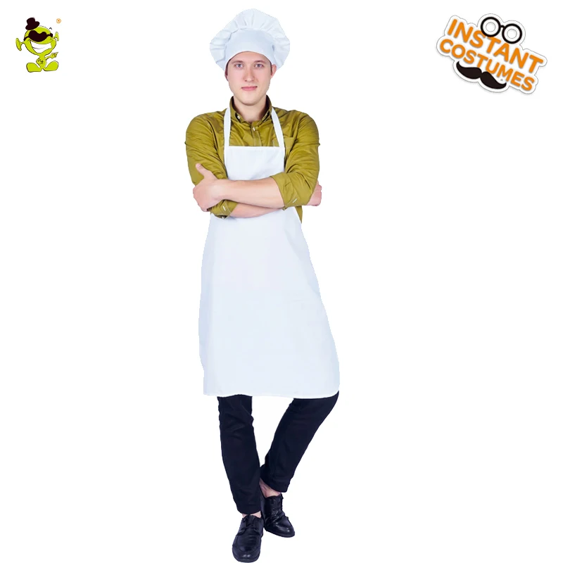 Adult Men's Cook Costume Role Play Party Fancy Dress Cooker Apron Clothes Cosplay Cook Costumes for Man
Adult Men's Cook Costume Role Play Party Fancy Dress Cooker Apron Clothes Cosplay Cook Costumes for Man