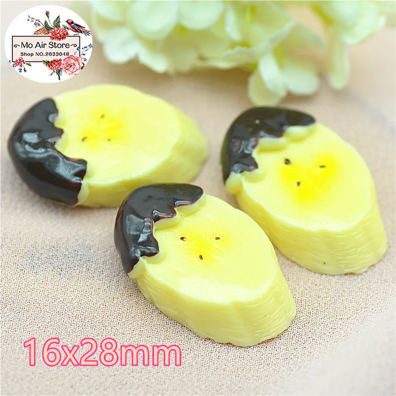 10pcs Chocolate banana fruit Resin Flat back Cabochon miniature food Art Supply Decoration Charm
10pcs Chocolate banana fruit Resin Flat back Cabochon miniature food Art Supply Decoration Charm