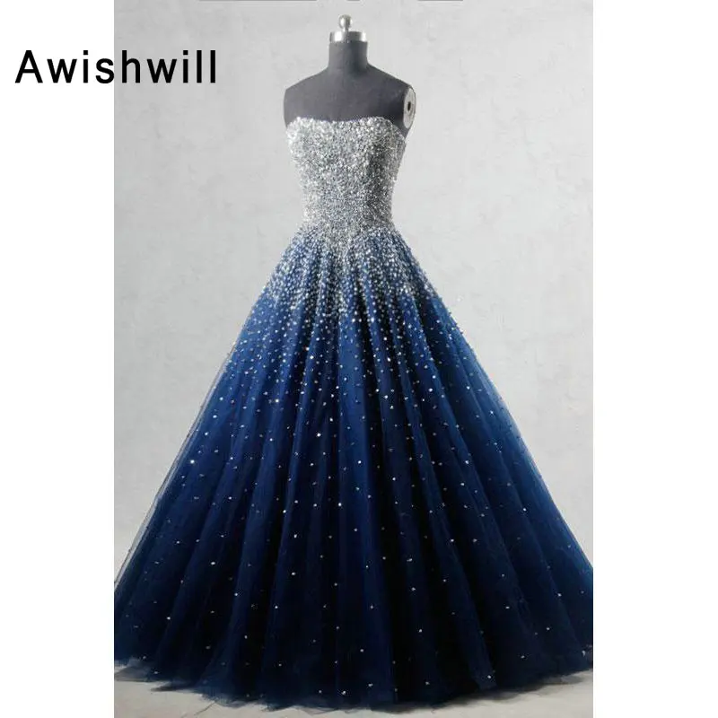 Real Photo A-line Strapless Sleeveless Elegant Evening Dress Beadings African Formal Dress Navy Blue Women Long Prom Dresses
Real Photo A-line Strapless Sleeveless Elegant Evening Dress Beadings African Formal Dress Navy Blue Women Long Prom Dresses