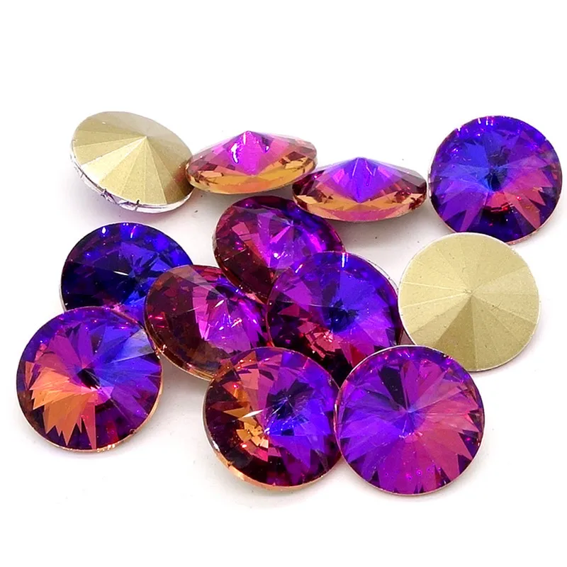 new purple ELEMENTS Crystal glass Rivoli loose Beads jewelry making 10mm12mm14mm16mm18mm
new purple ELEMENTS Crystal glass Rivoli loose Beads jewelry making 10mm12mm14mm16mm18mm