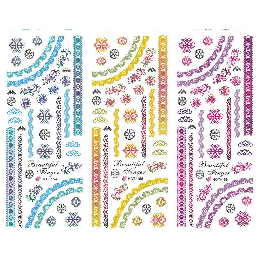 3PCS/LOT NAIL ART TATTOOS STICKER WATER SLIDER DECAL FULL COVER SWIRL VINTAGE ARABIC PATTERN LACE FIRE HOT154-156
3PCS/LOT NAIL ART TATTOOS STICKER WATER SLIDER DECAL FULL COVER SWIRL VINTAGE ARABIC PATTERN LACE FIRE HOT154-156
