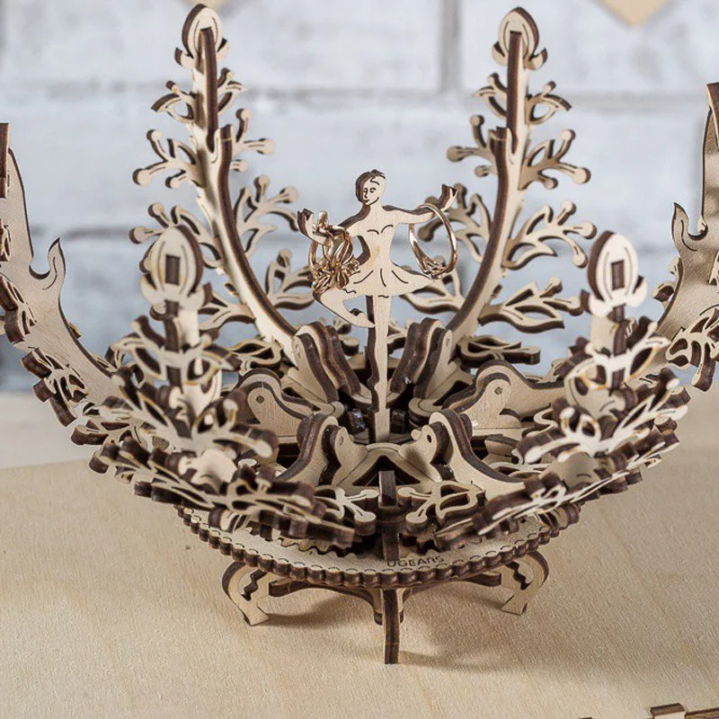 DIY Wooden Mechanical Transmission Woman Flower Gear Rotate Puzzle Ukraine UGEARS Model Valentine's Day Birthday Gift Grownups
DIY Wooden Mechanical Transmission Woman Flower Gear Rotate Puzzle Ukraine UGEARS Model Valentine's Day Birthday Gift Grownups
