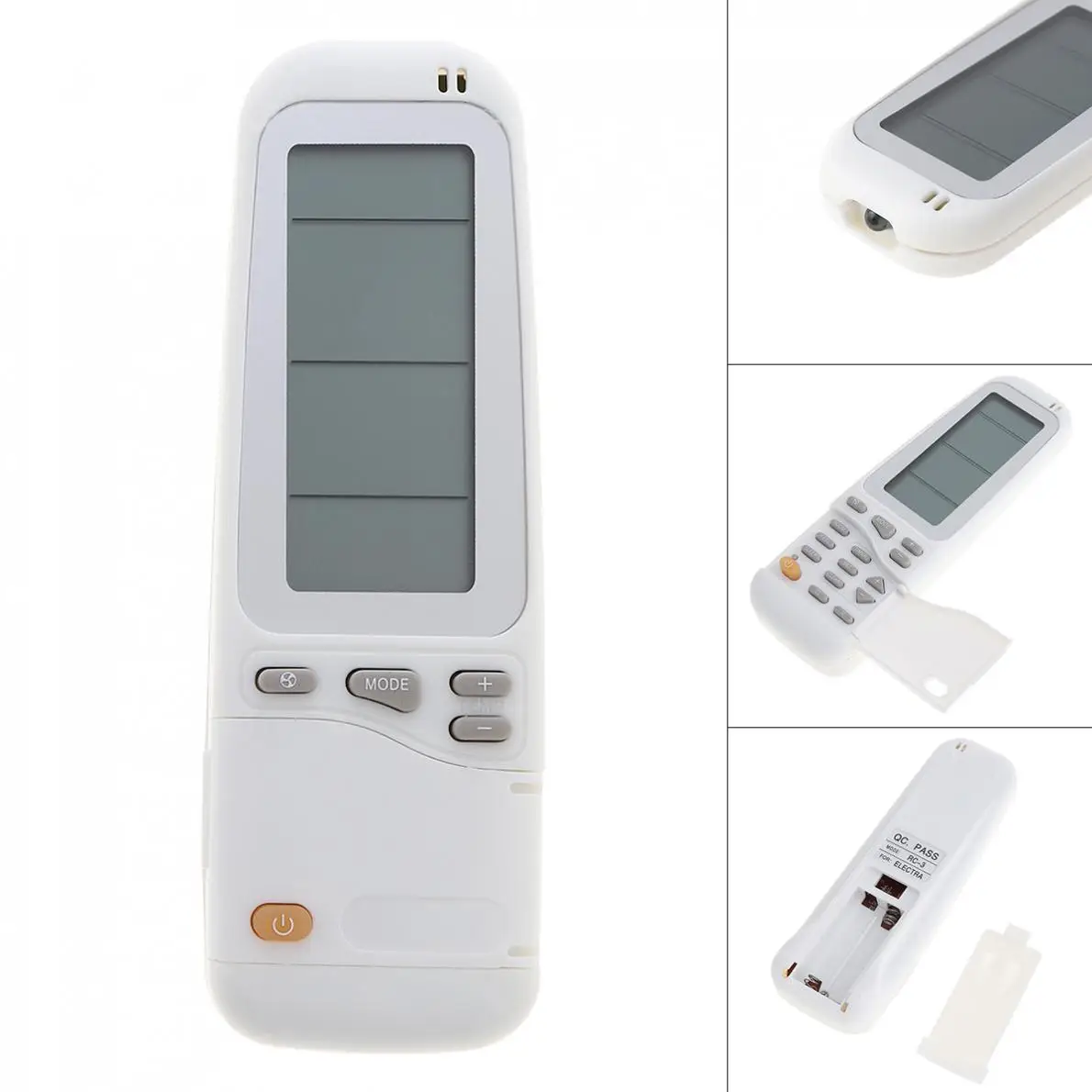 KELANG RC-3 Remote Control with High-definition Large Screen Support 2 AAA Batteries for ELECTRA RC-3 Air Conditioner
KELANG RC-3 Remote Control with High-definition Large Screen Support 2 AAA Batteries for ELECTRA RC-3 Air Conditioner