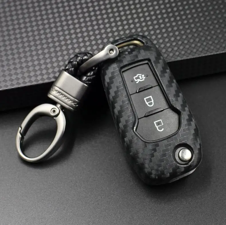 Car Carbon Fiber Key Case Cover Holder For Ford Everest ESCORT Mondeo Keychain Accessories
Car Carbon Fiber Key Case Cover Holder For Ford Everest ESCORT Mondeo Keychain Accessories