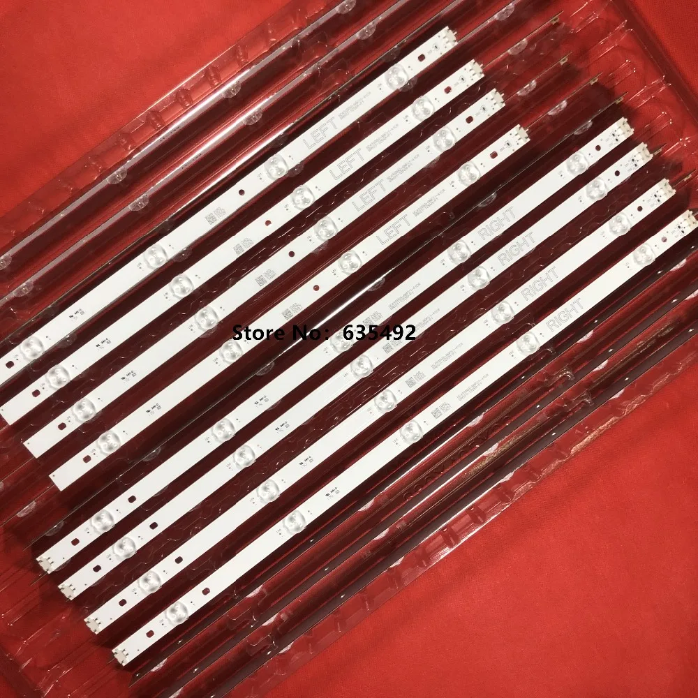 LED Backlight For LG 49" TV 49LJ5500 49LJ550M NC490DUE-AAFX1-41CA NC490DUE 49LG594V HC490DUN-SLTL1-A19X GAN01-1 295A-P1 294A-P1
LED Backlight For LG 49" TV 49LJ5500 49LJ550M NC490DUE-AAFX1-41CA NC490DUE 49LG594V HC490DUN-SLTL1-A19X GAN01-1 295A-P1 294A-P1