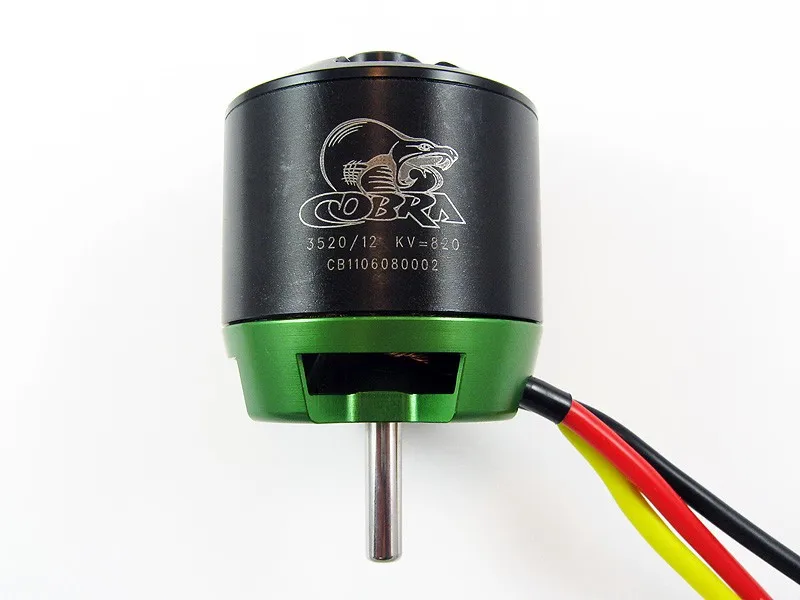 Кобра C 3520 Двигателя = 820 Кв Безщеточный для R/C модель Самолет и Летать Крылья