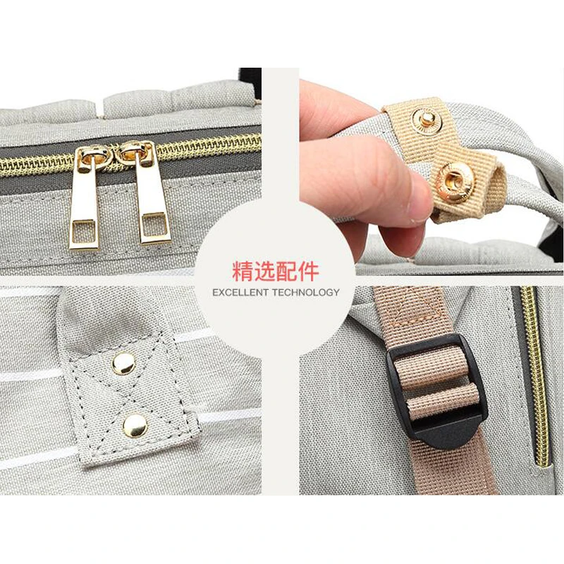 Multi-Function diaper Backpack,Maternity Nappy Bags for Travel with Baby, Travel Backpack With Large Capacity, Stroller Straps
Multi-Function diaper Backpack,Maternity Nappy Bags for Travel with Baby, Travel Backpack With Large Capacity, Stroller Straps