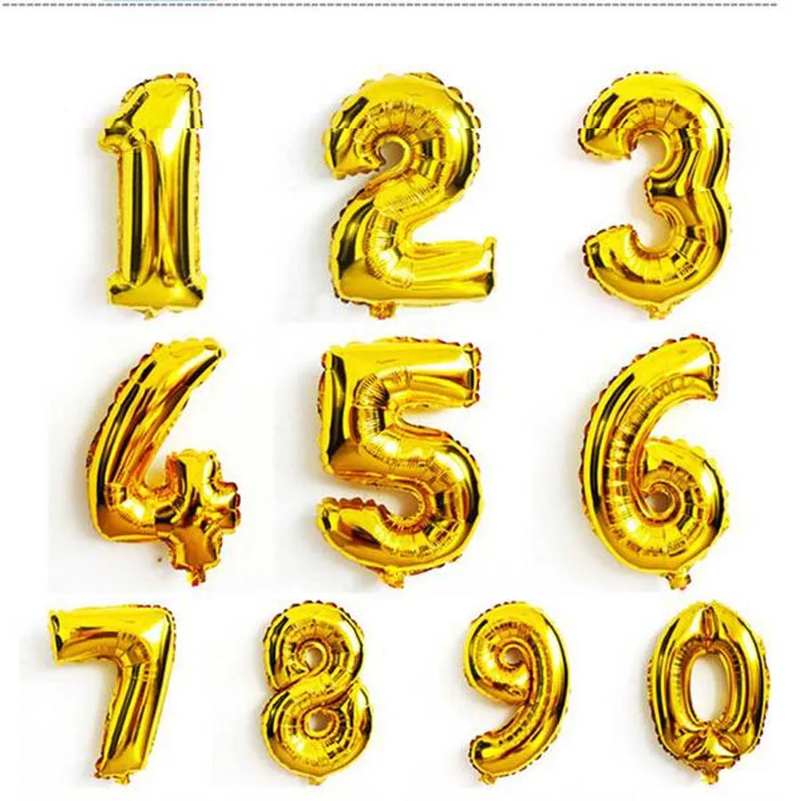32inch 1Set Gold Or Sliver balloons Digital 0-9 Number Balloons Wedding Birthday Party Decorative Inflatable balao de festa
32inch 1Set Gold Or Sliver balloons Digital 0-9 Number Balloons Wedding Birthday Party Decorative Inflatable balao de festa