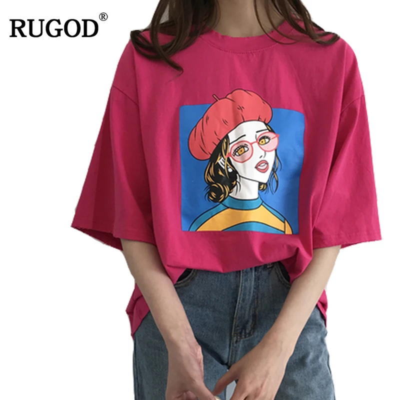 RUGOD повседневная женская футболка 2019 Новое поступление; Сезон весна-лето-осень женские топы с коротким рукавом, детское платье с круглым выр...
RUGOD повседневная женская футболка 2019 Новое поступление; Сезон весна-лето-осень женские топы с коротким рукавом, детское платье с круглым выр...