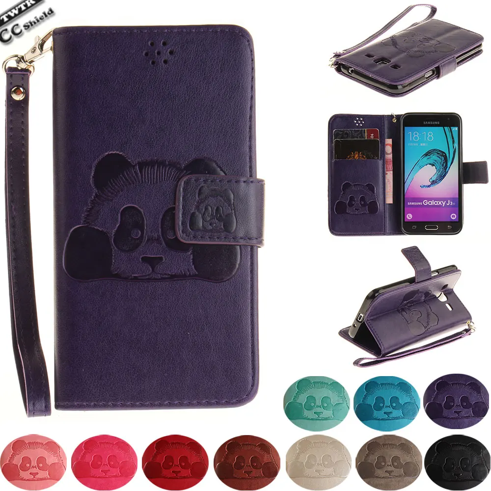Флип чехол для Samsung Galaxy J3 2016 J 3 320 J320 кожаный телефона SM J320H J320F J320Fn J320F/DS|case for samsung
