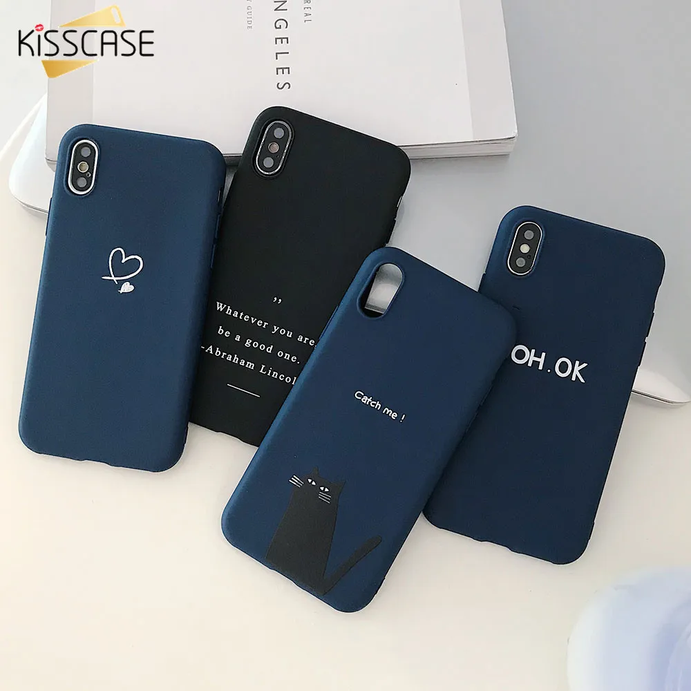 KISSCASE чехол для iPhone XS MAX XR X Мягкий ТПУ 7 8 6 6S Plus Coque ультра тонкие силиконовые чехлы
