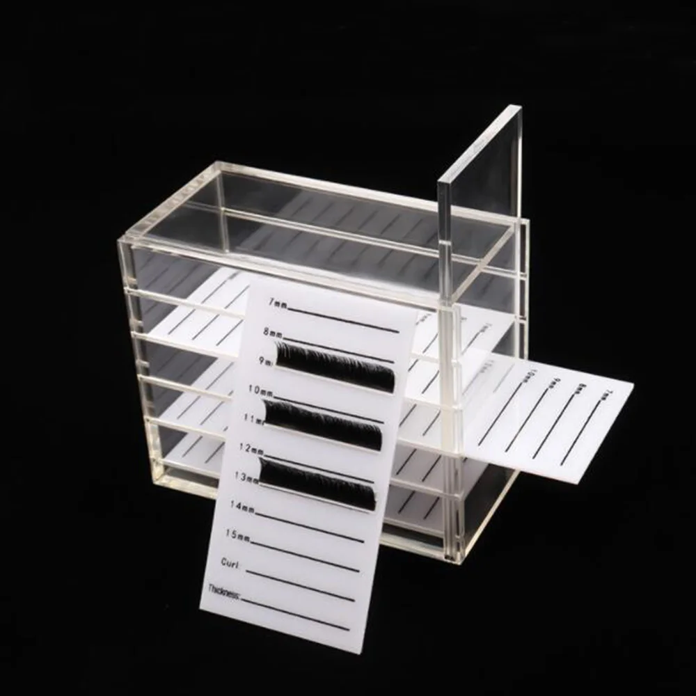 1pc Eyelash Storage Box 5 Layers False Eyelash Extension Display Holder Women Eyelashes Glue Pallet Case Mukeup Tool Beauty Kits
1pc Eyelash Storage Box 5 Layers False Eyelash Extension Display Holder Women Eyelashes Glue Pallet Case Mukeup Tool Beauty Kits