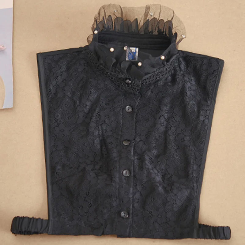 Detachable Fake collars Womens costume decoration sweater decorated wild Removable False Collars Lace pearl decoration collar
Detachable Fake collars Womens costume decoration sweater decorated wild Removable False Collars Lace pearl decoration collar