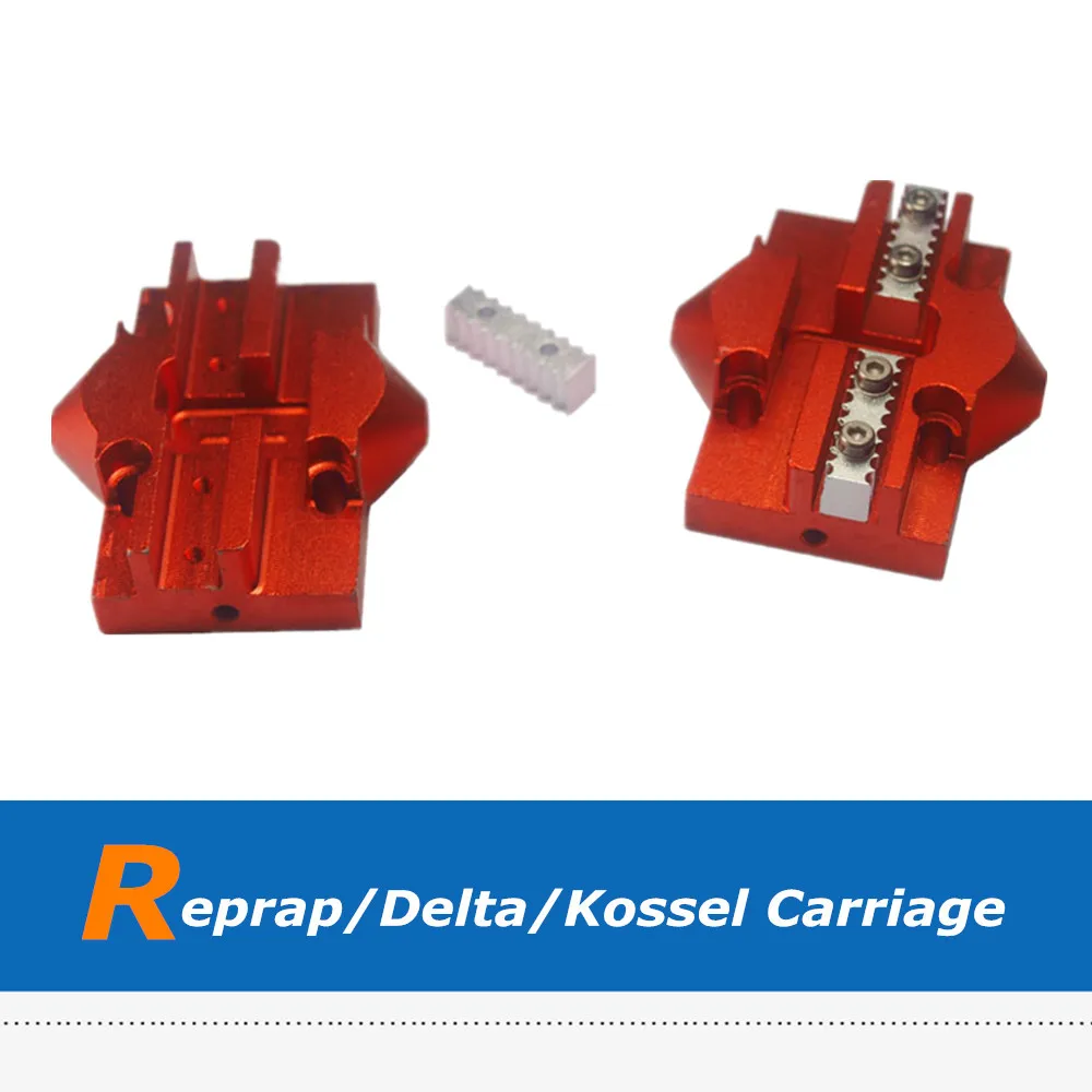 3pcs Reprap Delta Kossel Slide Tackle Effector, 3D Printer Parts Carriage for Closed Loop Belt
3pcs Reprap Delta Kossel Slide Tackle Effector, 3D Printer Parts Carriage for Closed Loop Belt