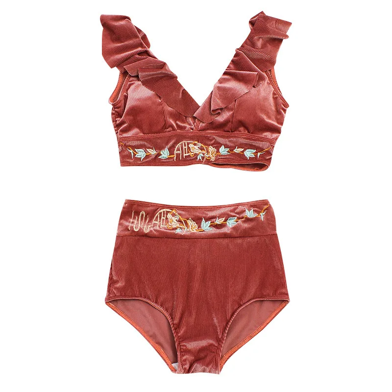 Women Swimsuit Two Pieces Push Up Girls Swimwear Bikinis Bikini 2019 Luxury Sexy Moves Plaid Polyester Swimming Suit For Women
Women Swimsuit Two Pieces Push Up Girls Swimwear Bikinis Bikini 2019 Luxury Sexy Moves Plaid Polyester Swimming Suit For Women