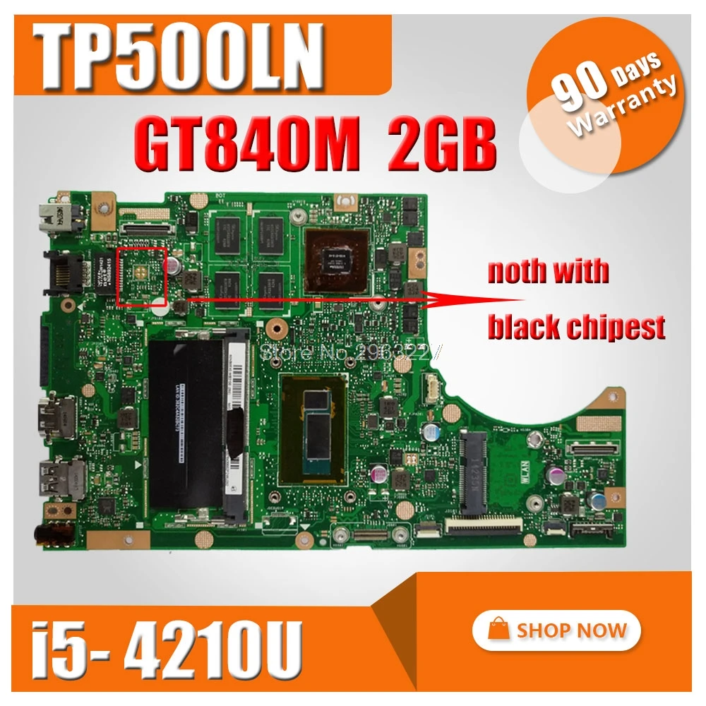 TP500LN материнская плата GT840 i5-4210U REV2.0 для For Asus TP500LN материнская плата для ноутбука TP500LN материнская плата TP500LN Материнская плата Тест 100% ОК
TP500LN материнская плата GT840 i5-4210U REV2.0 для For Asus TP500LN материнская плата для ноутбука TP500LN материнская плата TP500LN Материнская плата Тест 100% ОК