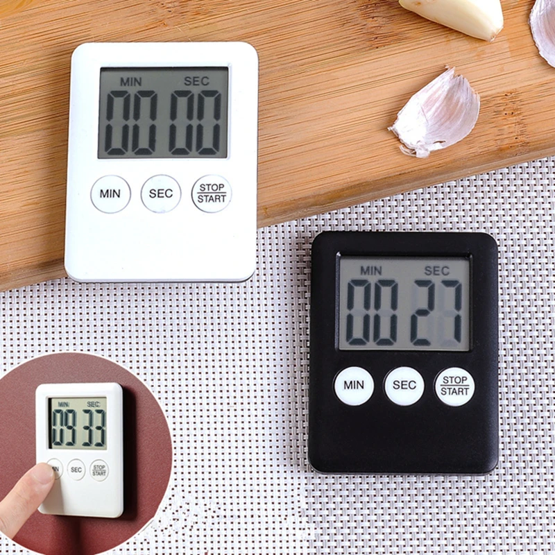 1Pc Time Timer Super Thin LCD Digital Screen Kitchen Timer Cooking Count Countdown Alarm Sleep Stopwatch Temporizador Dropship
1Pc Time Timer Super Thin LCD Digital Screen Kitchen Timer Cooking Count Countdown Alarm Sleep Stopwatch Temporizador Dropship