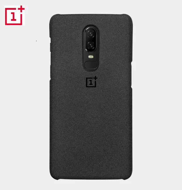 Крышка для телефона OnePlus 6 Чехол с песчаником Защитный Оригинальный матовый чехол