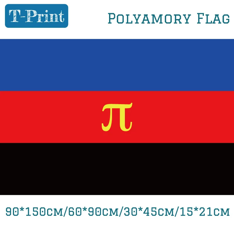 90*150cm/60*90cm/15*21cm/30*45cm Car Flag Polyamory Pride Flag 3*5 Feet 100d Polyester
90*150cm/60*90cm/15*21cm/30*45cm Car Flag Polyamory Pride Flag 3*5 Feet 100d Polyester