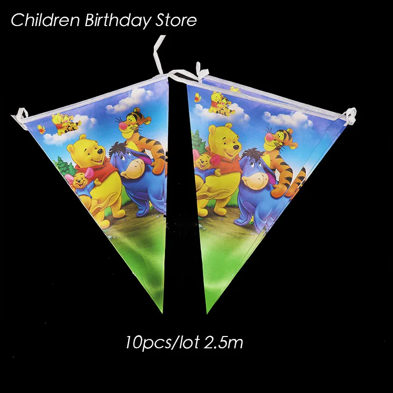 10pcs/lot Winnie the Pooh party banners kids birthday party decorations Winnie the Pooh party flags baby shower party supplies
10pcs/lot Winnie the Pooh party banners kids birthday party decorations Winnie the Pooh party flags baby shower party supplies