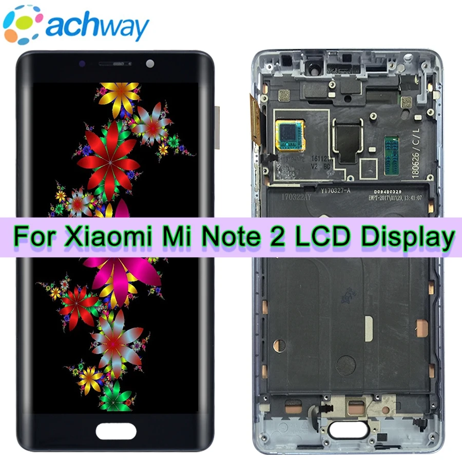 ЖК-дисплей 5,7 дюйма FHD для Xiaomi Mi Note 2, сенсорный экран с дигитайзером в сборе Note2 1920x1080 Для Xiaomi Mi Note 2, сменный дисплей
ЖК-дисплей 5,7 дюйма FHD для Xiaomi Mi Note 2, сенсорный экран с дигитайзером в сборе Note2 1920x1080 Для Xiaomi Mi Note 2, сменный дисплей