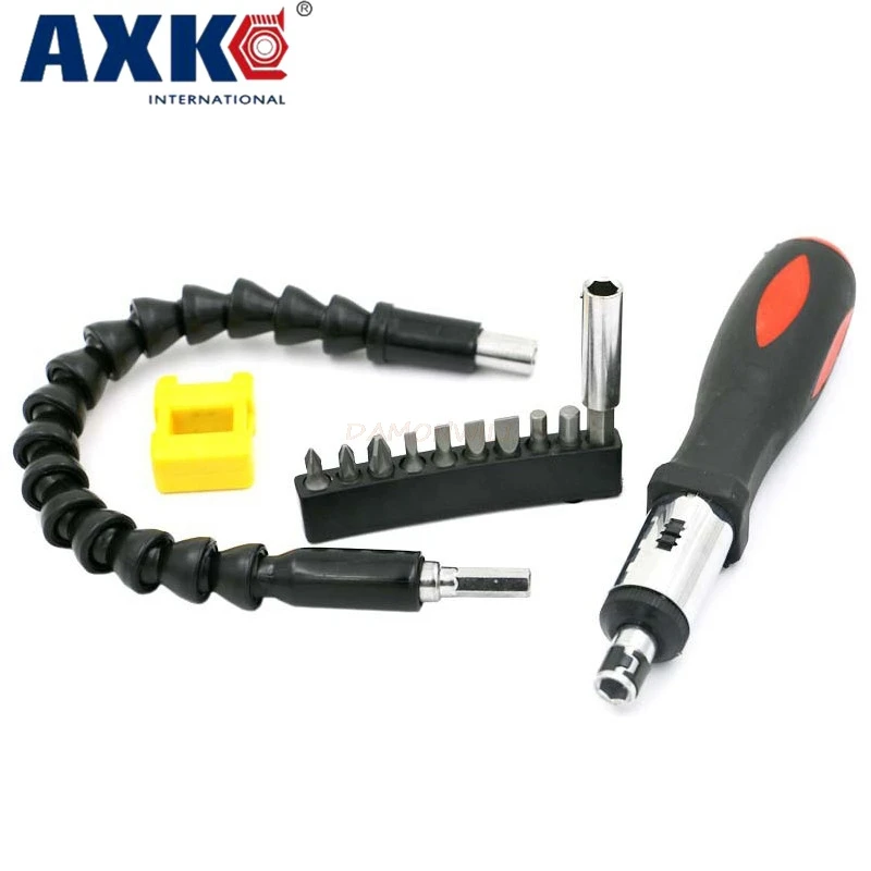 Ratchet Screwdriver Combination Suit Multi-function Soft Shaft Plus Magnetizer Hardware Tool Home Set Slotted Cross9pcs
Ratchet Screwdriver Combination Suit Multi-function Soft Shaft Plus Magnetizer Hardware Tool Home Set Slotted Cross9pcs