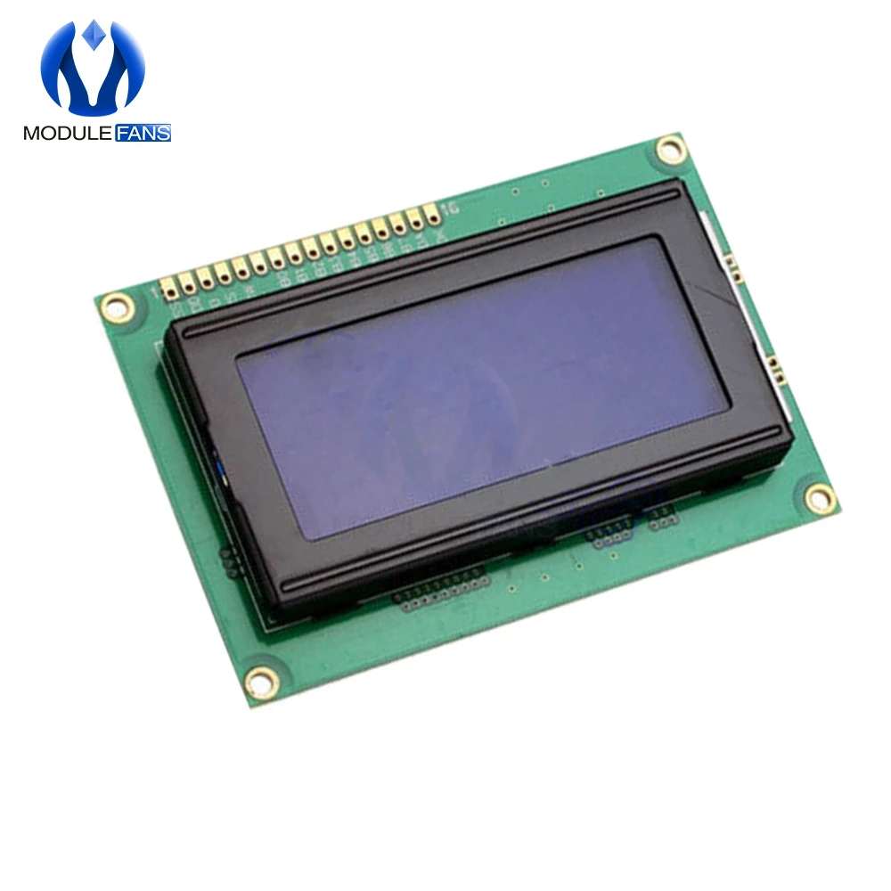 DC 5V Blue Blacklight 1604 16*4 16x4 Character LCD1604 Digital LCD Screen Display Module Board for Arduino
DC 5V Blue Blacklight 1604 16*4 16x4 Character LCD1604 Digital LCD Screen Display Module Board for Arduino
