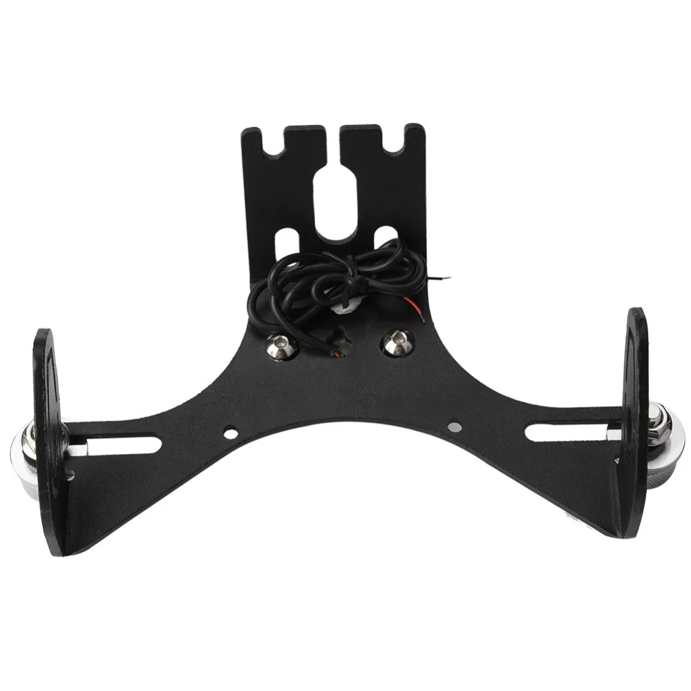 Solid Motorcycle License Plate Holder Fender Eliminator for Kawasaki Z1000 Can be used as a fender eliminator with LED light
Solid Motorcycle License Plate Holder Fender Eliminator for Kawasaki Z1000 Can be used as a fender eliminator with LED light