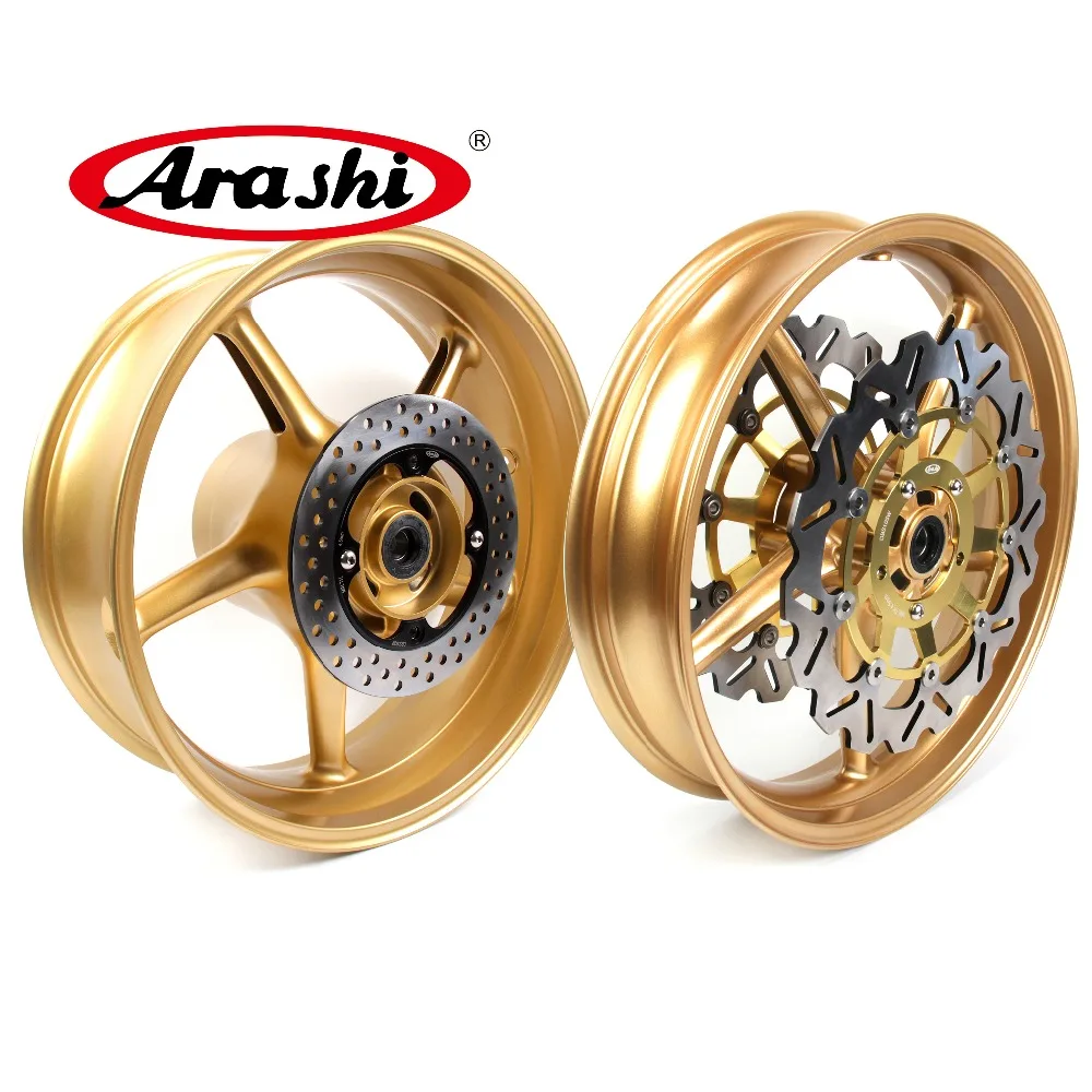 Arashi Street Triple 675R Wheel Rim Rear Rims Set Brake Rotor For Street Triple 675R 2009 2010 2011 2012 675 Daytona Accessories
Arashi Street Triple 675R Wheel Rim Rear Rims Set Brake Rotor For Street Triple 675R 2009 2010 2011 2012 675 Daytona Accessories