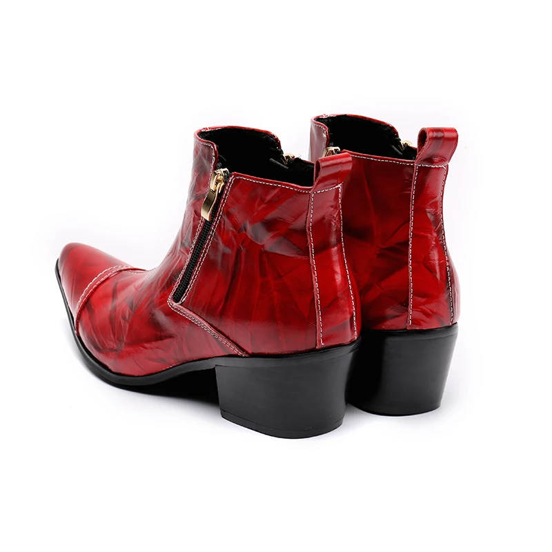 Christia Bella New Fashion Men Genuine Leather Increase Height Shoes British Style Men Cowboy Boots Italian Handmade Boots
Christia Bella New Fashion Men Genuine Leather Increase Height Shoes British Style Men Cowboy Boots Italian Handmade Boots