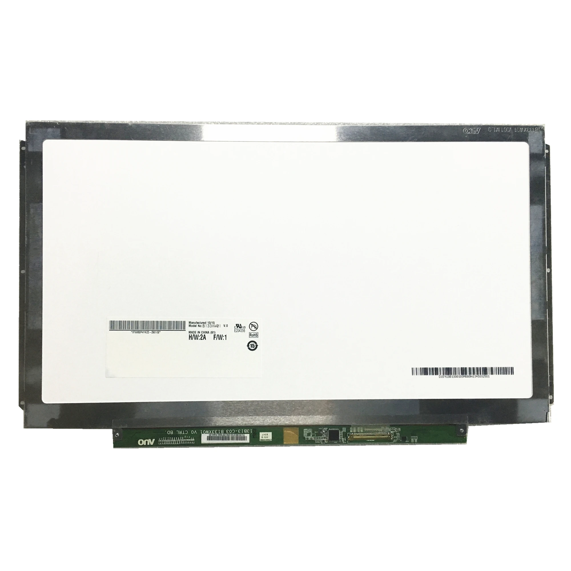 Free Shipping B133XW01 V.0 V0 B133XW01 V4 V5 CLAA133WA01A LTN133AT28-L01 LP133WH2-TLA2 Laptop LCD screen 1366*768 LVDS 40pins
Free Shipping B133XW01 V.0 V0 B133XW01 V4 V5 CLAA133WA01A LTN133AT28-L01 LP133WH2-TLA2 Laptop LCD screen 1366*768 LVDS 40pins