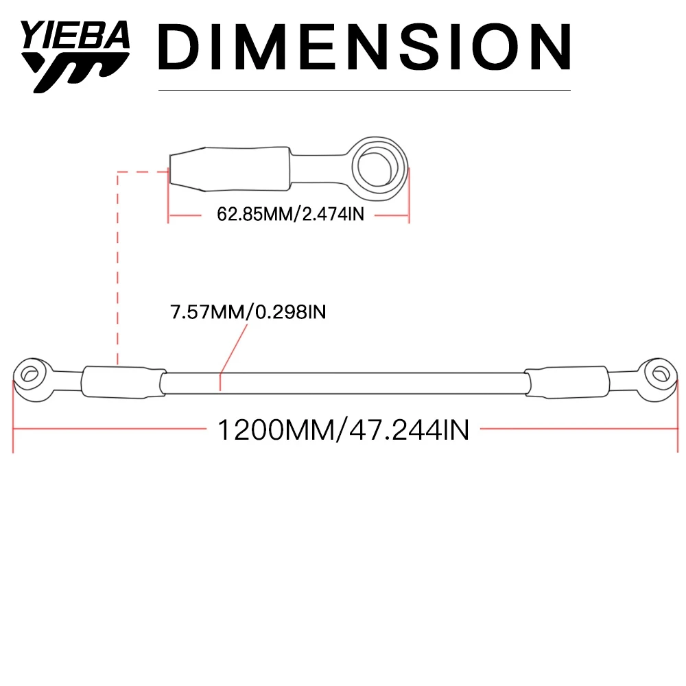 For Kawasaki ZZR1200 ZX9 ZZR600 ZXR400 ZZR600 Z1000 Motorcycle Hydraulic Brake Hose Braided Tubing General 600/900/1000/1100MM
For Kawasaki ZZR1200 ZX9 ZZR600 ZXR400 ZZR600 Z1000 Motorcycle Hydraulic Brake Hose Braided Tubing General 600/900/1000/1100MM